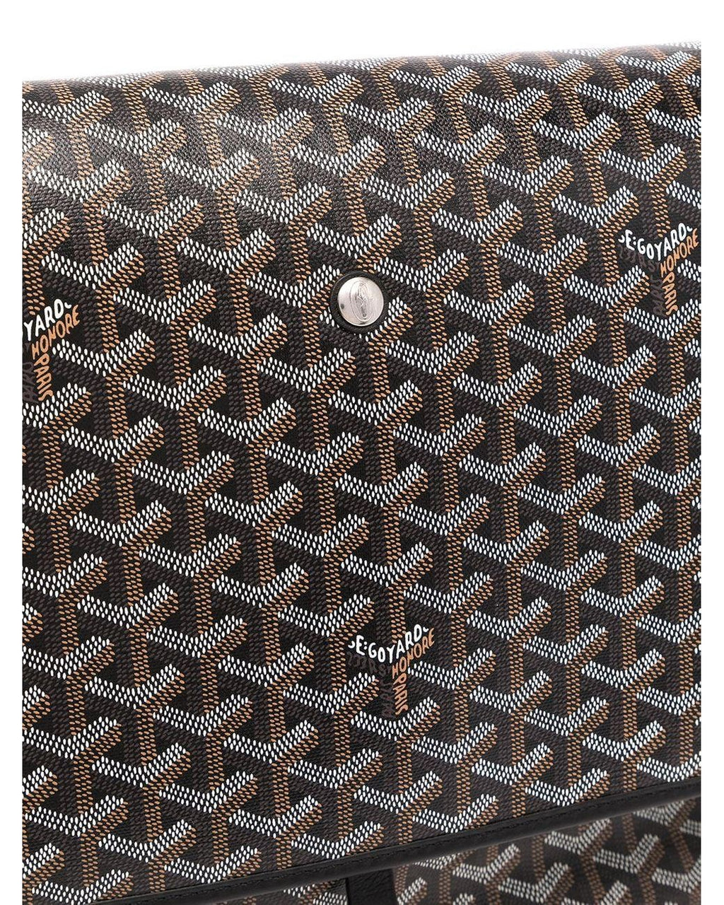 GOYARD CAPÉTIEN MESSENGER BAG BLACK