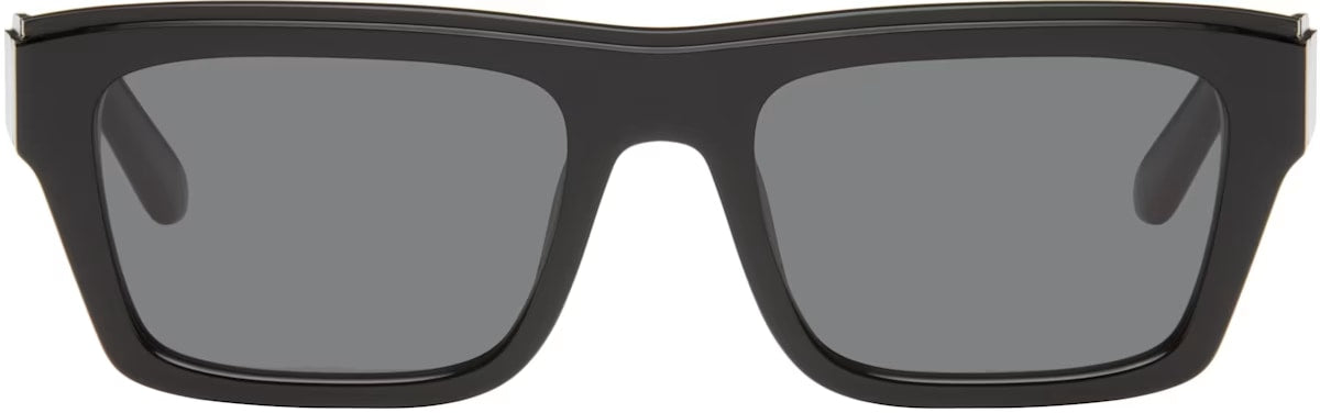 OFF WHITE BLACK FLINT SUNGLASSES