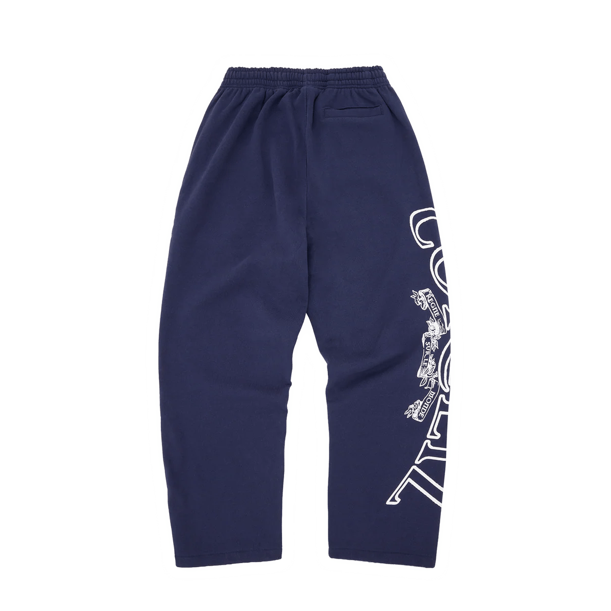 CORTEIZ SUPERIOR ROYALE NAVY OPEN HEM SWEATPANTS