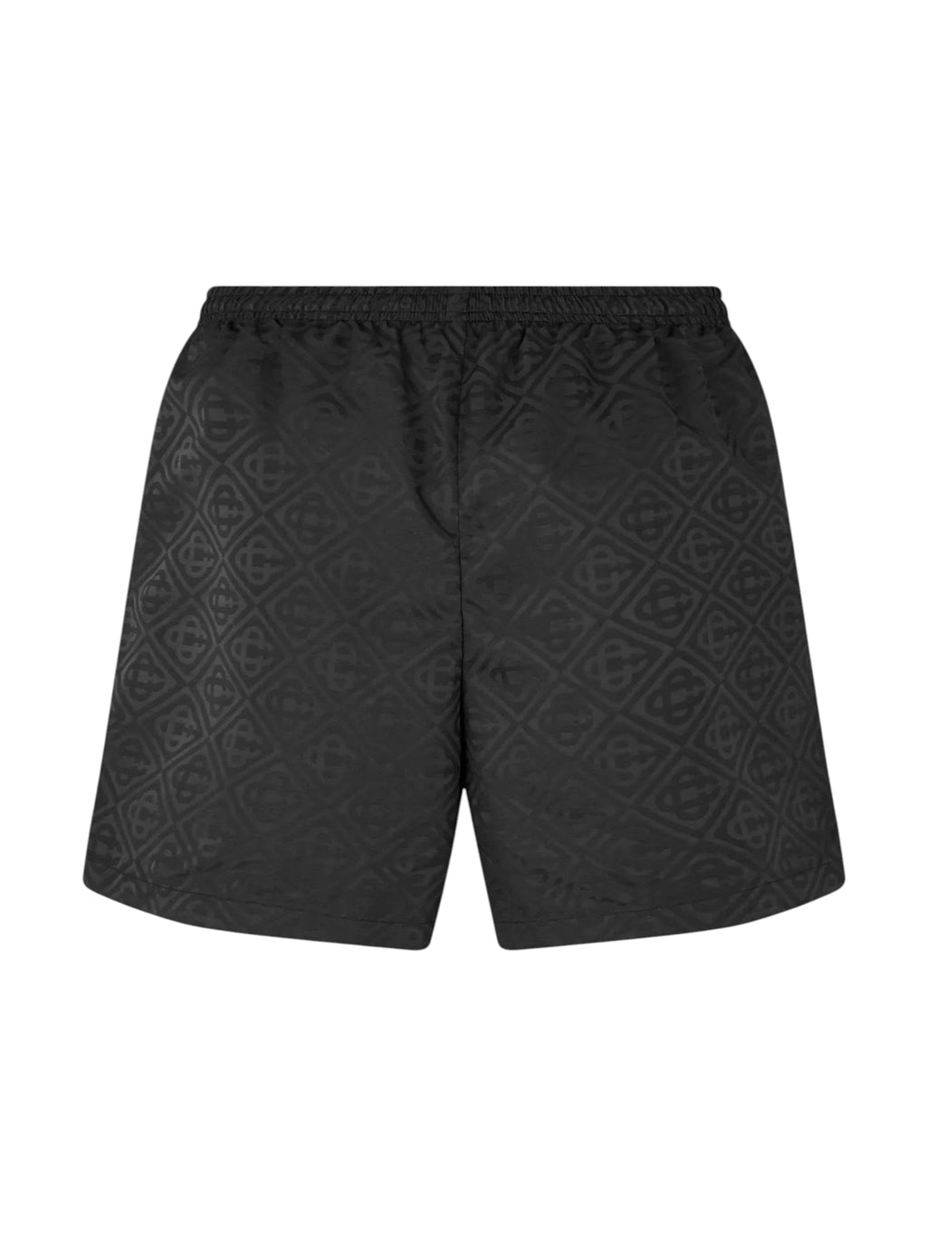 CASABLANCA BLACK MONOGRAM SWIMSHORT