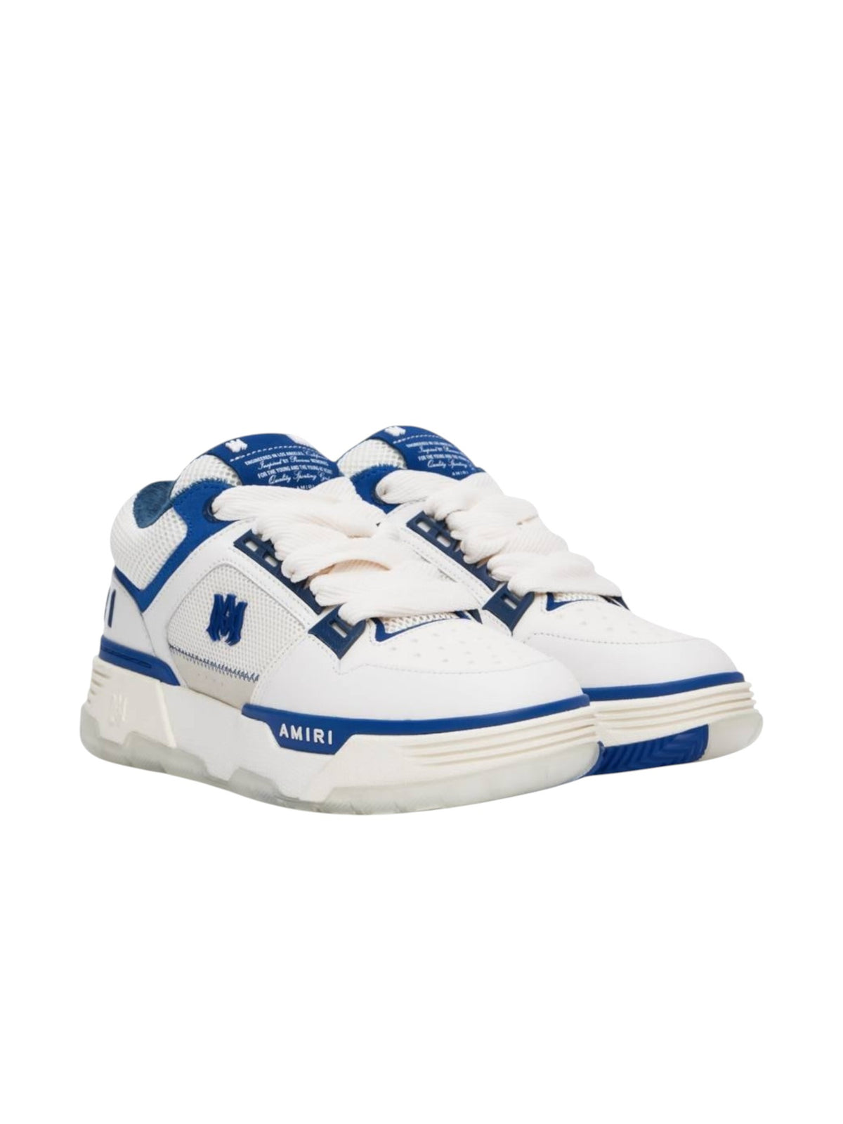 AMIRI MA-1 WHITE NAVY SNEAKERS