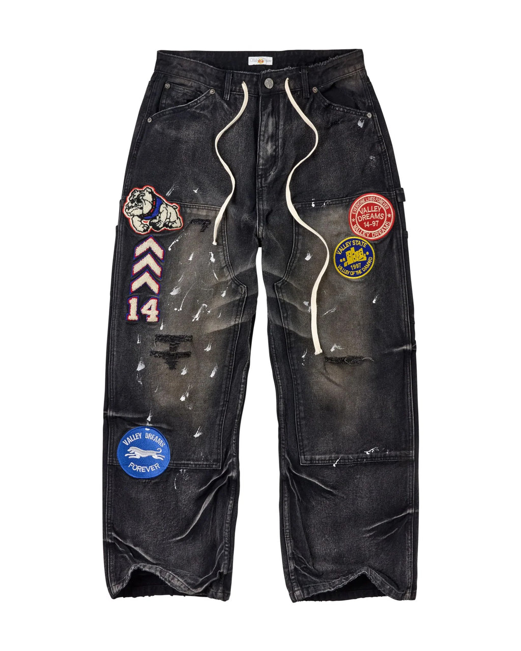 VALLEY PARADISE PAINTERS DENIM BLACK