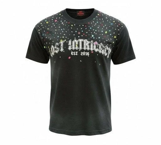LOST INTRICACY SPARKLE STONE BLACK T-SHIRT