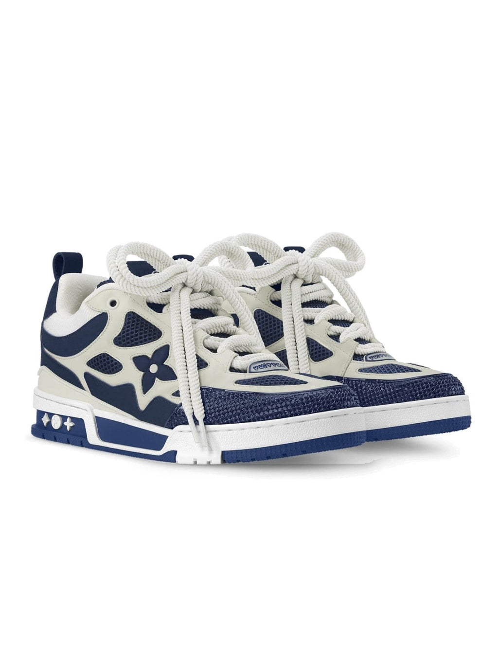 LOUIS VUITTON SKATE NAVY WHITE SNEAKERS