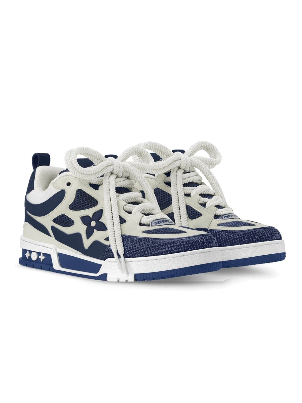 LOUIS VUITTON SKATE NAVY WHITE SNEAKERS
