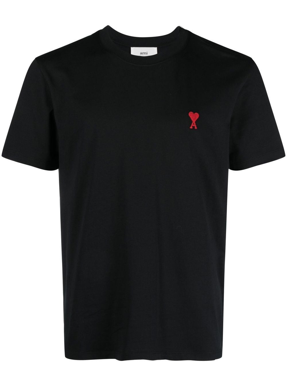 AMI PARIS TONAL AMI DE COEUR S/S T-SHIRT BLACK