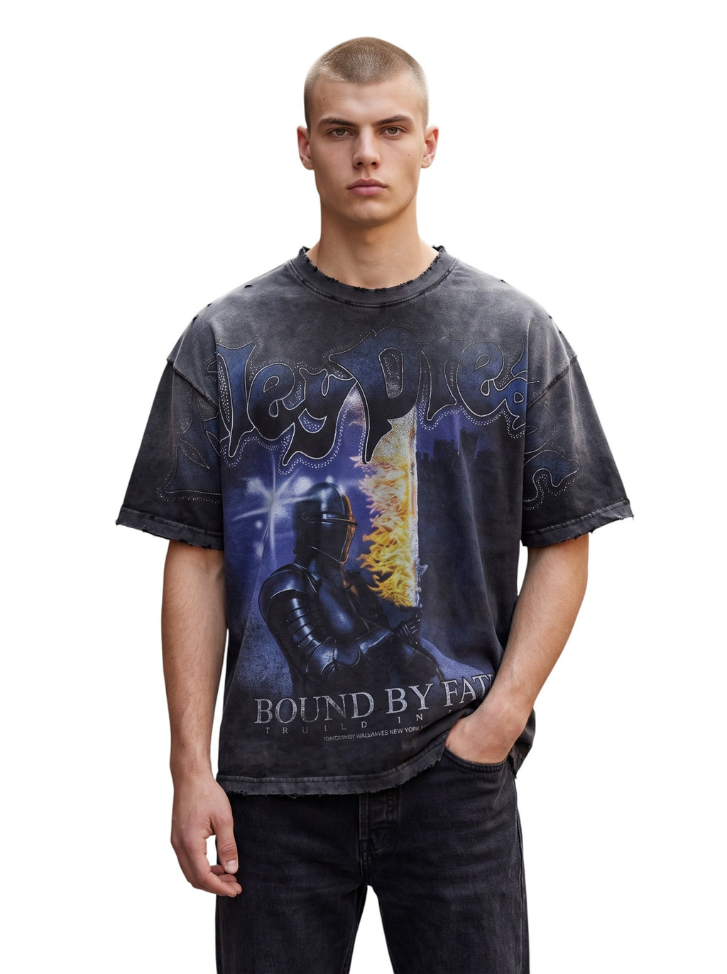 VALLEY LANCELOT T-SHIRT BLACK