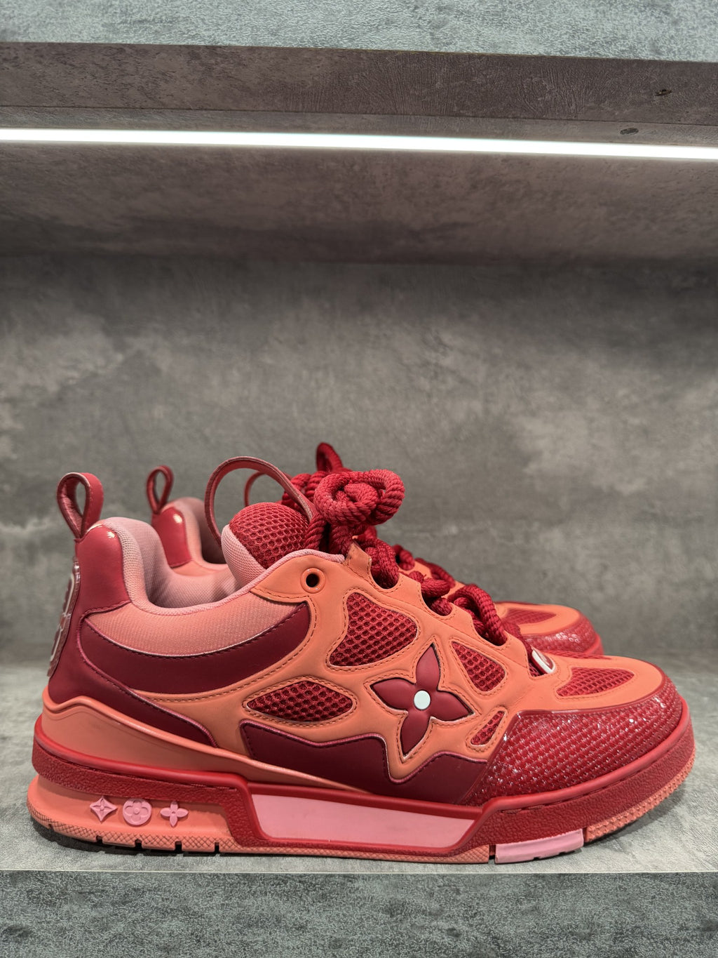 LOUIS VUITTON SKATE TRIPLE RED