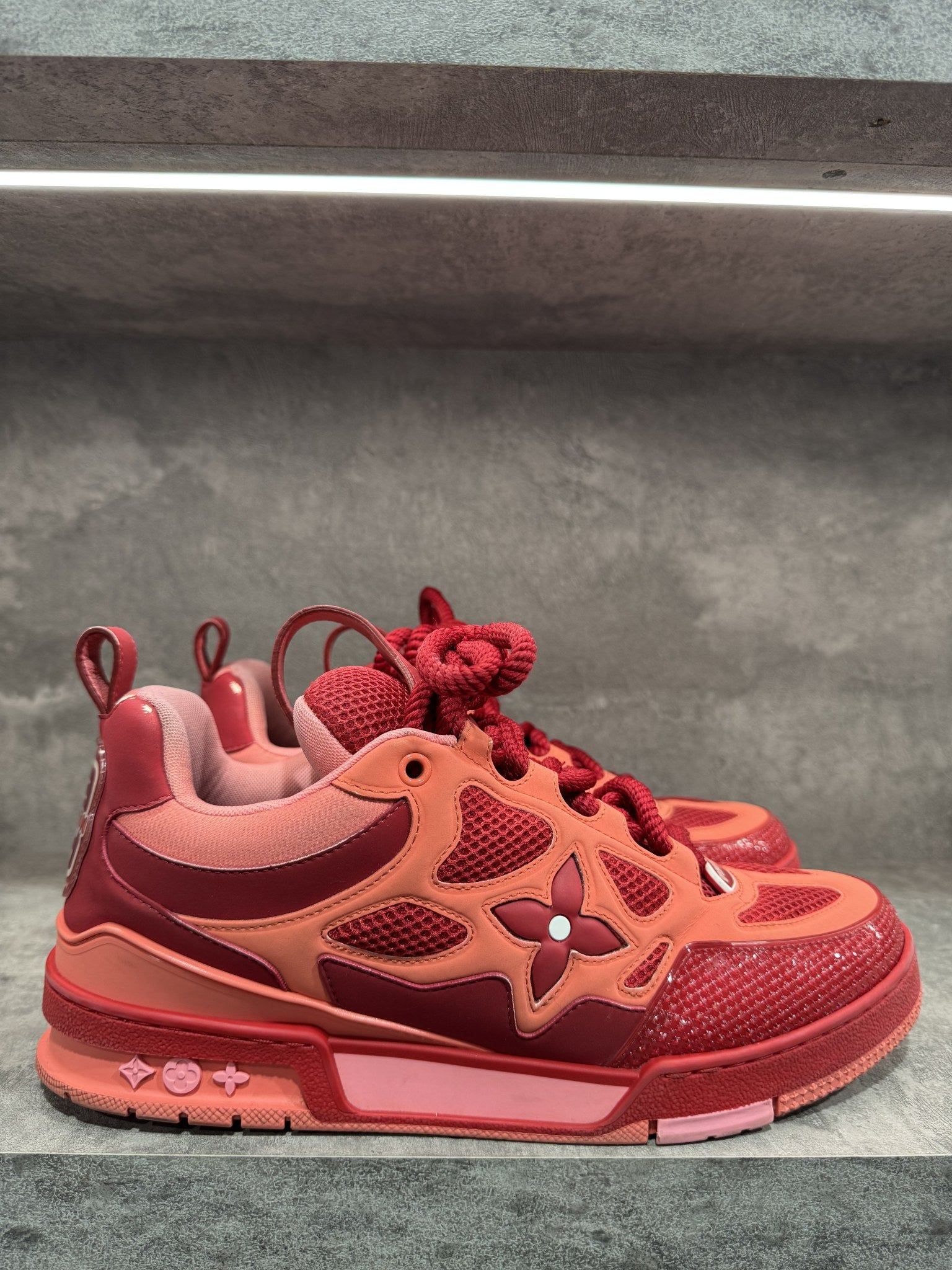 LOUIS VUITTON SKATE TRIPLE RED