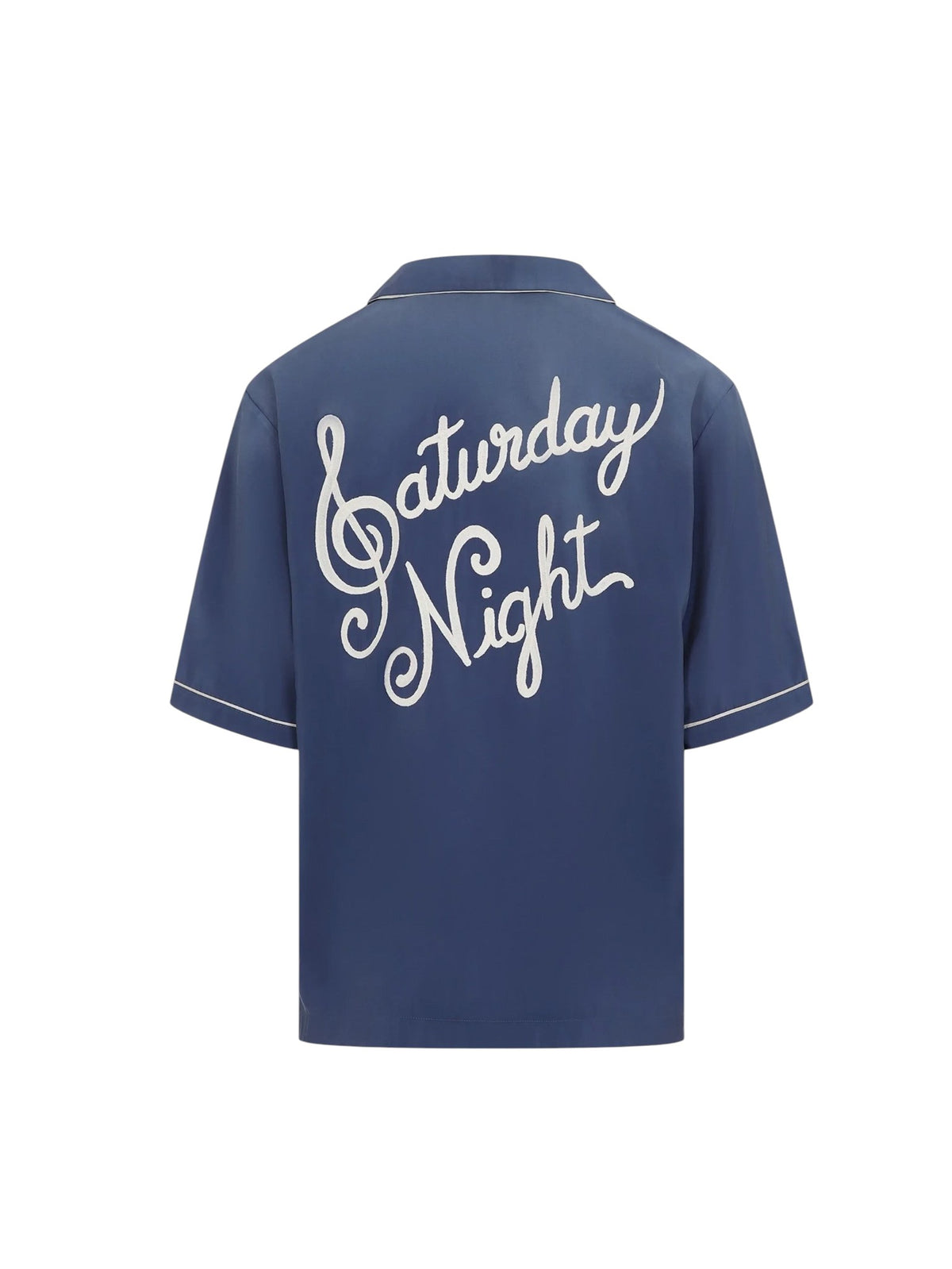 AMIRI SATURDAY NIGHT CAMP SHIRT WASHED BLUE