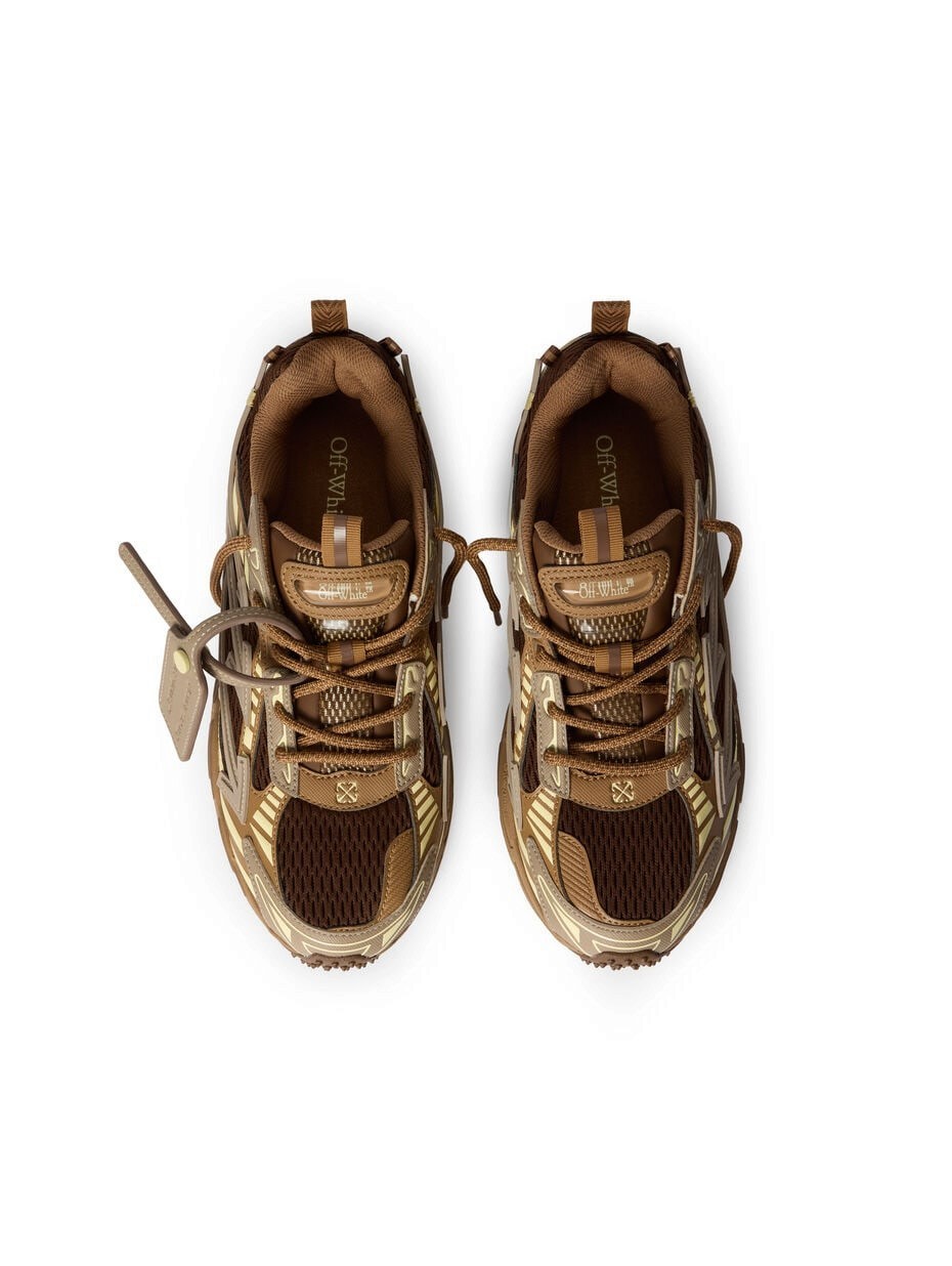 OFF WHITE BE RIGHT BACK DARK BROWN CREAM