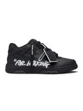 OFF-WHITE OUT OF OFFICE "FOR WALKING" BLACK