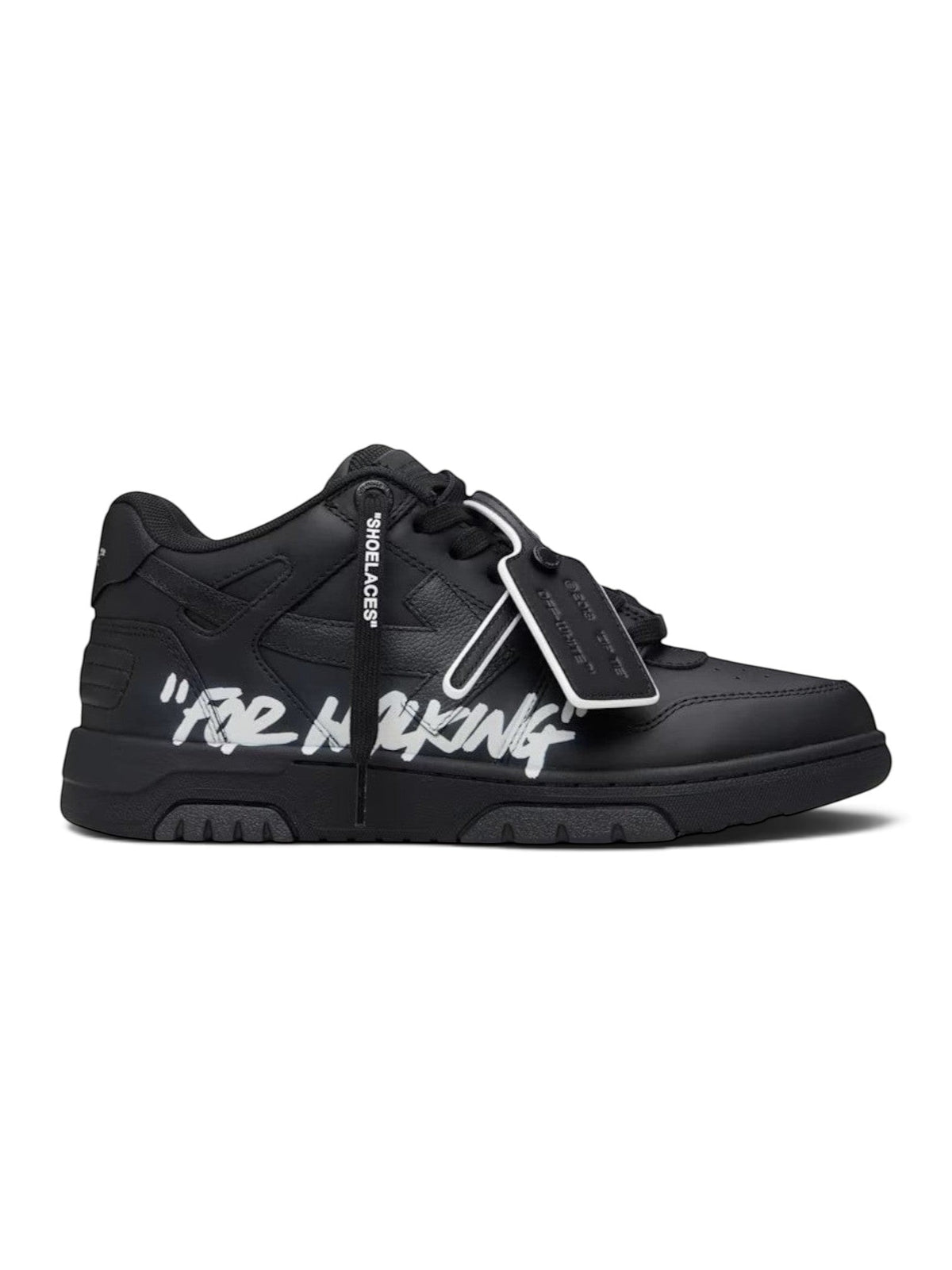 OFF-WHITE OUT OF OFFICE "FOR WALKING" BLACK