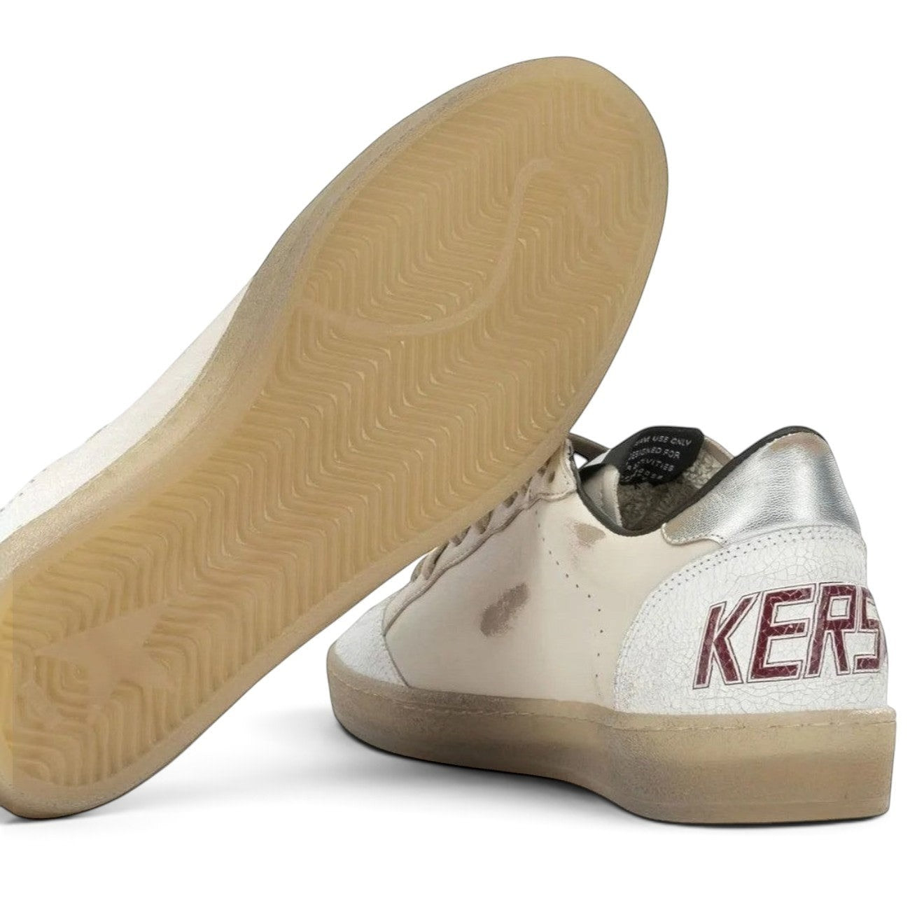GOLDEN GOOSE BALLSTAR SNEAKER RED CREAM
