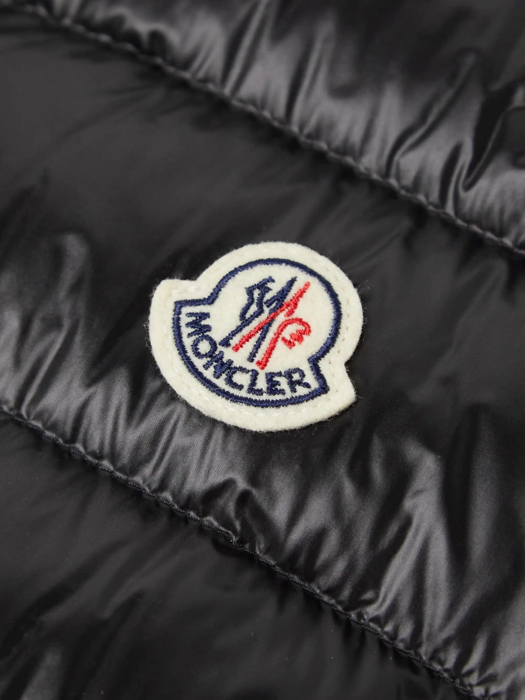 MONCLER VEST GUI LOGO-APPLIQUÉD QUILTED SHELL DOWN GILET