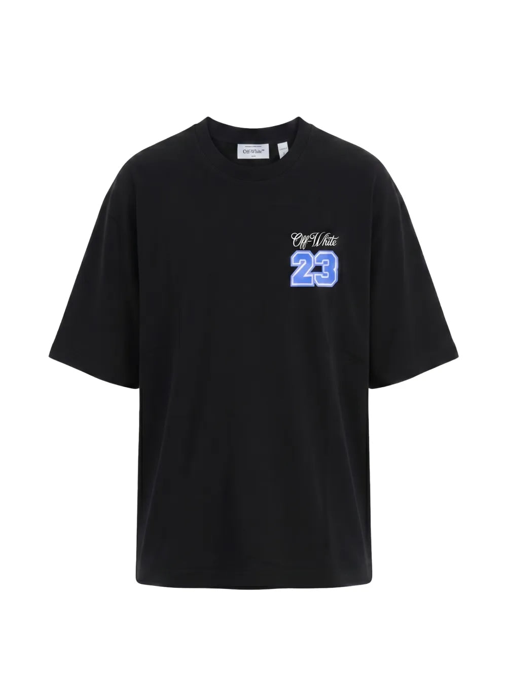 OFF WHITE VARSITY 23 T-SHIRT BLACK