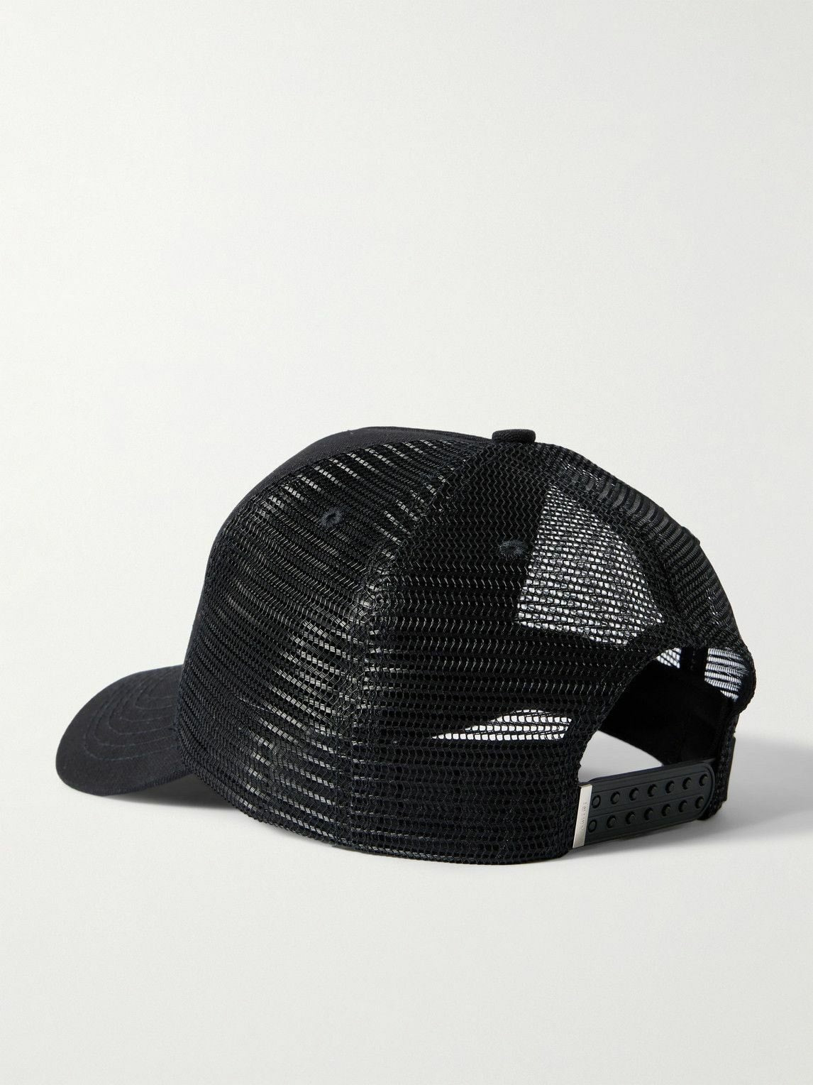 AMIRI MA HOLLYWOOD APPLIQUE BLACK HAT
