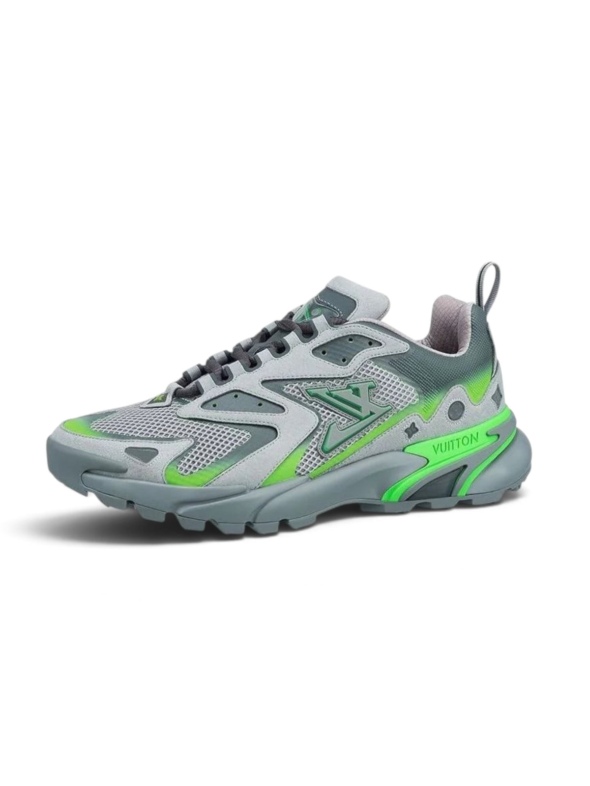 LOUIS VUITTON RUNNER TATIC GREY NEON GREEN
