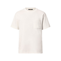 LOUIS VUITTON MONOGRAM WHITE POCKET T-SHIRT