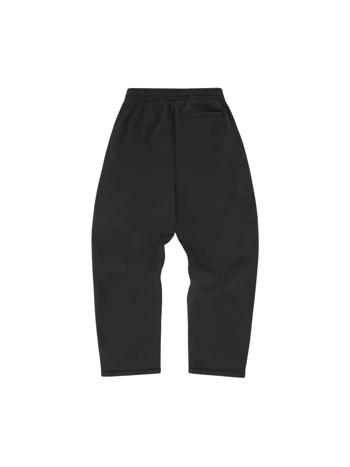 CORTEIZ ISLAND PUFF PRINT OPEN HEM SWEATPANT BLACK