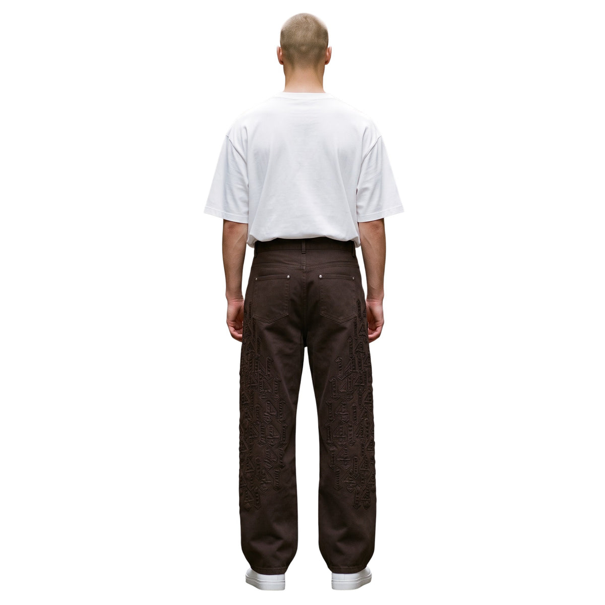 VALLEY CHARLIE DENIM BROWN PANTS