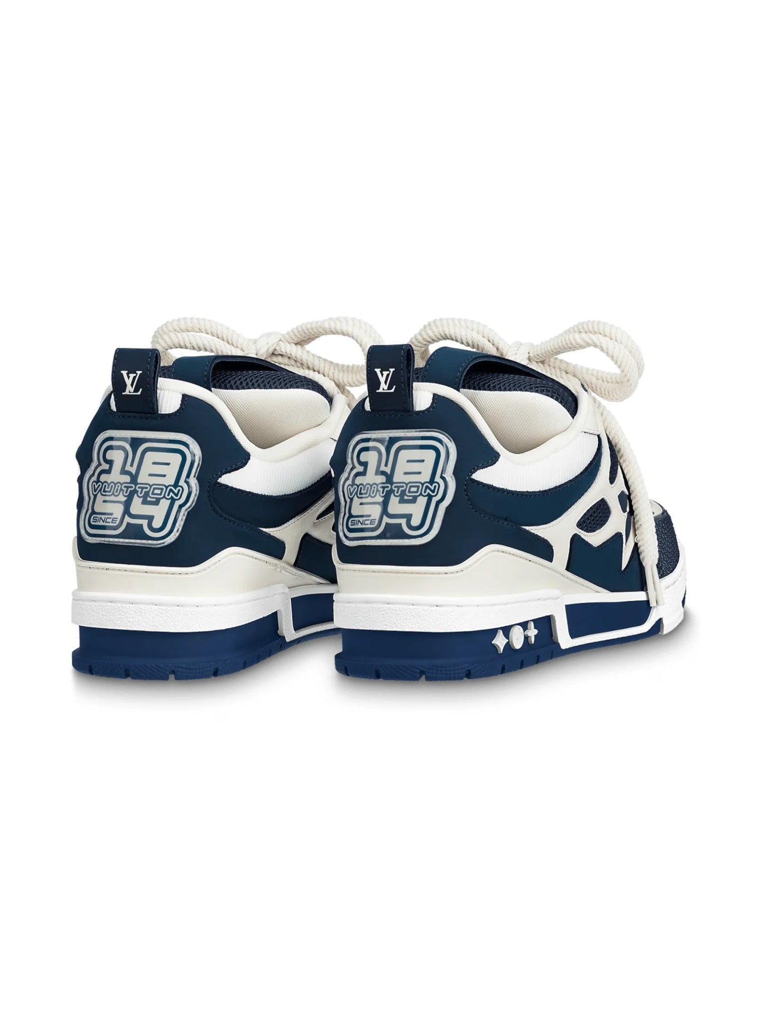 LOUIS VUITTON SKATE NAVY WHITE SNEAKERS