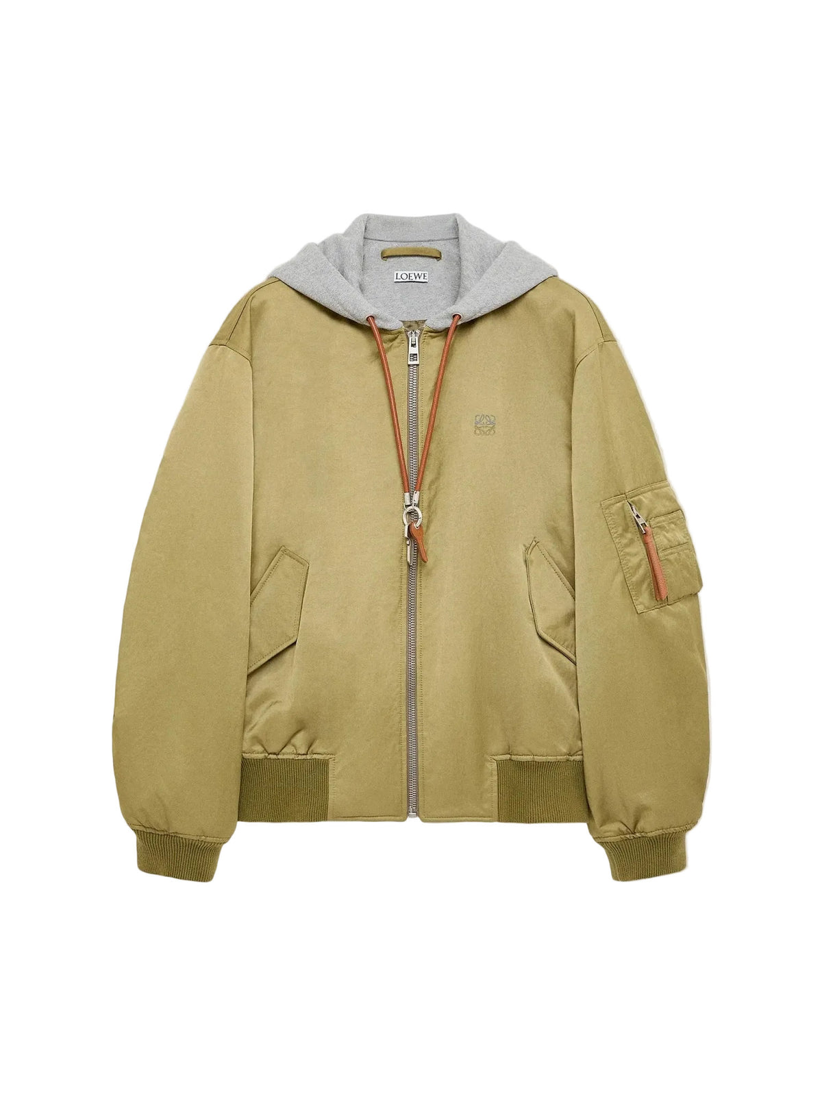 LOEWE GREEN KEYS HOODED JACKET