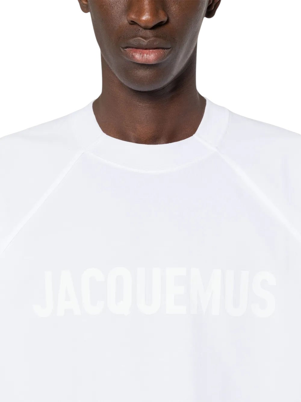 JACQUEMUS BIG LOGO T SHIRT WHITE