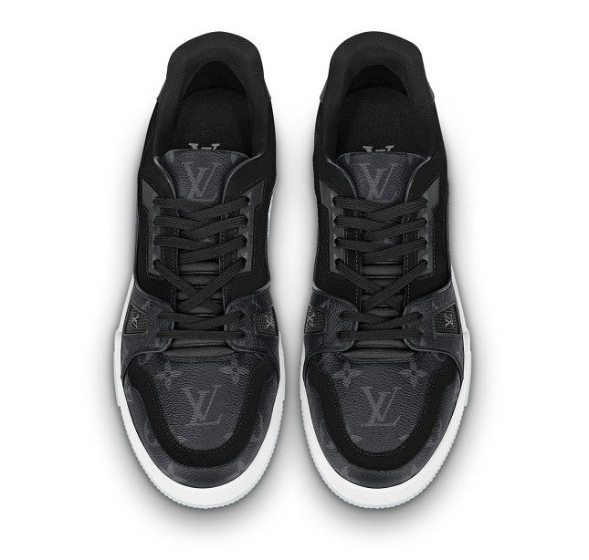 LOUIS VUITTON TRAINER BLACK MONOGRAM