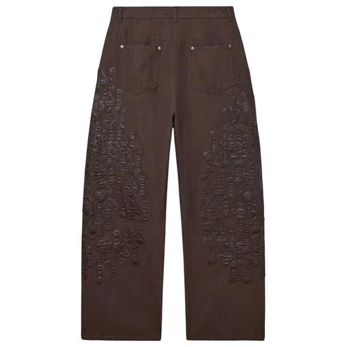 VALLEY CHARLIE DENIM BROWN PANTS