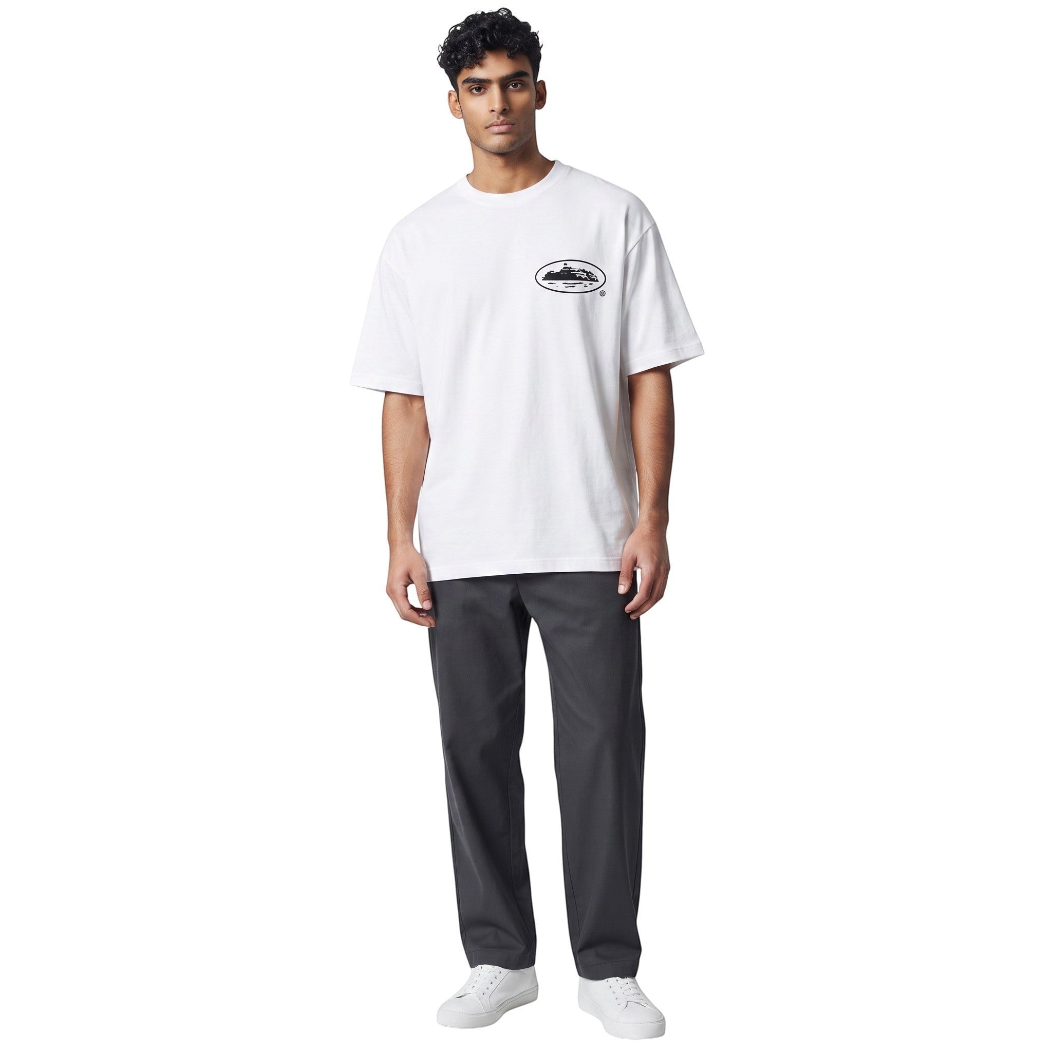 CORTEIZ OG ISLAND T-SHIRT WHITE