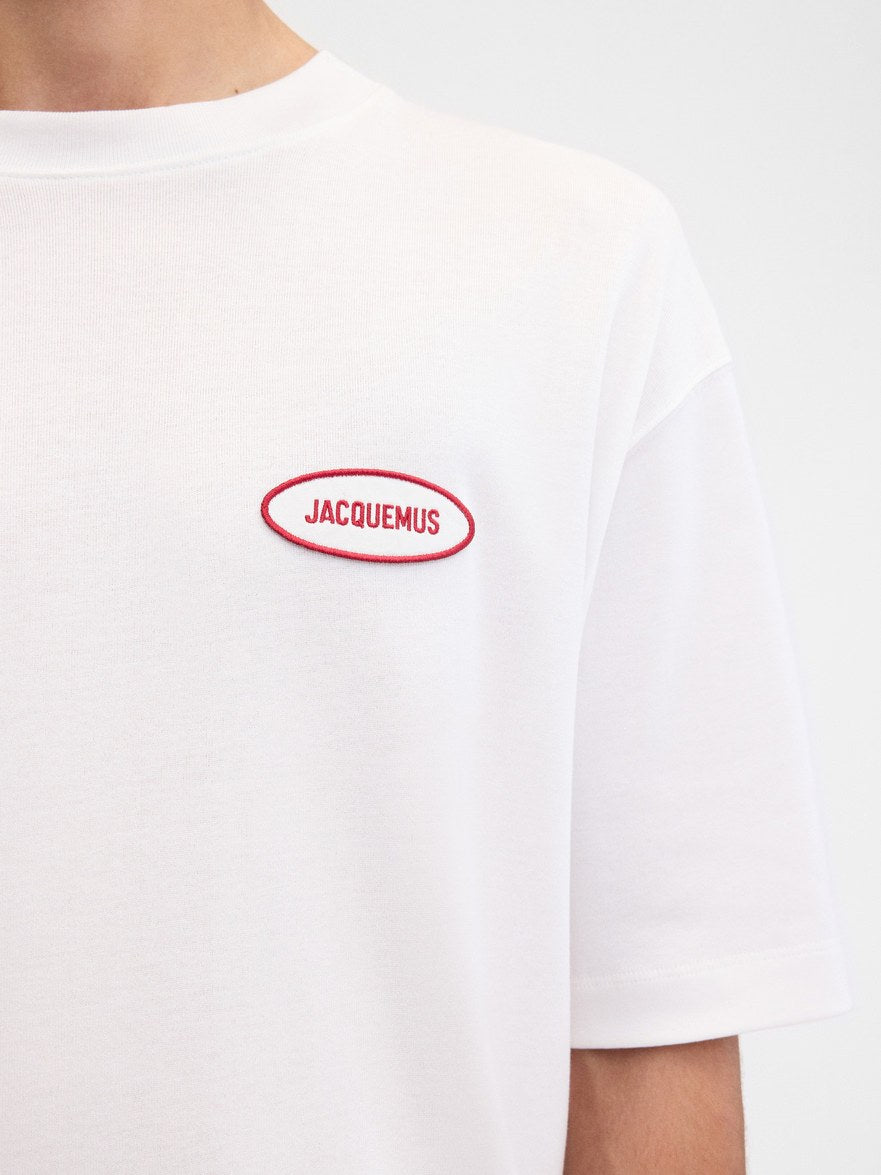 JACQUEMUS STAZIONE T SHIRT WHITE