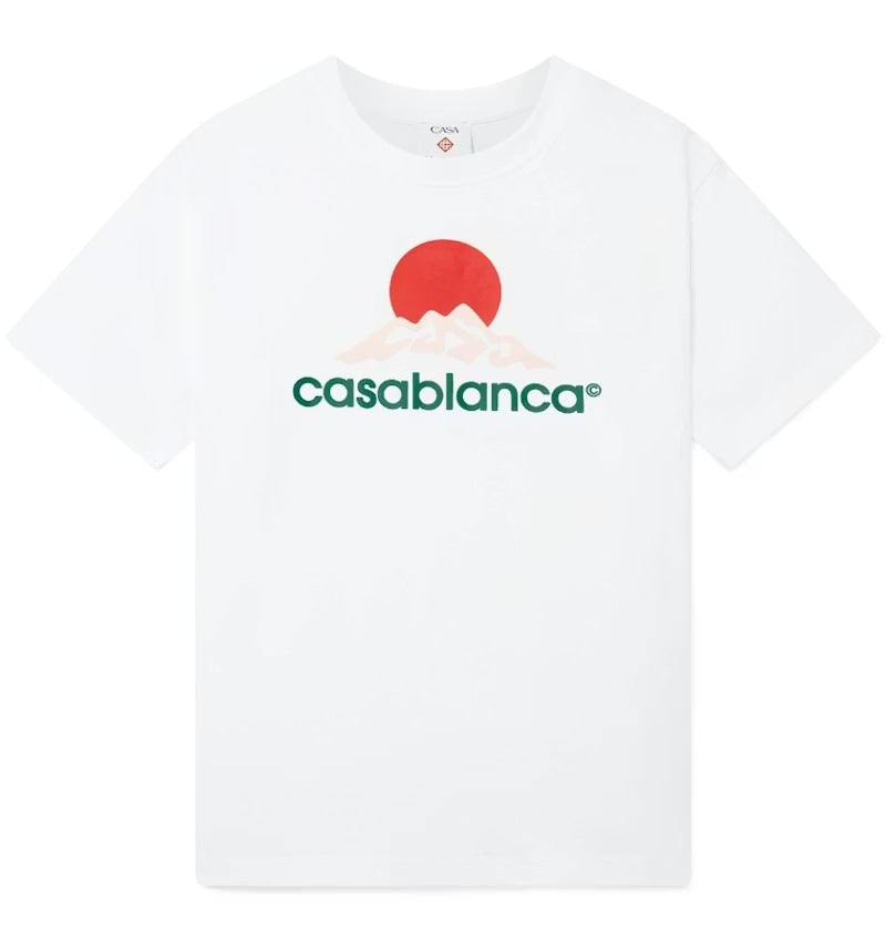 CASABLANCA MONTAGNE T-SHIRT WHITE