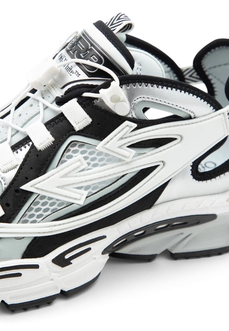 OFF WHITE BE RIGHT BACK OPEN SILVER BLACK