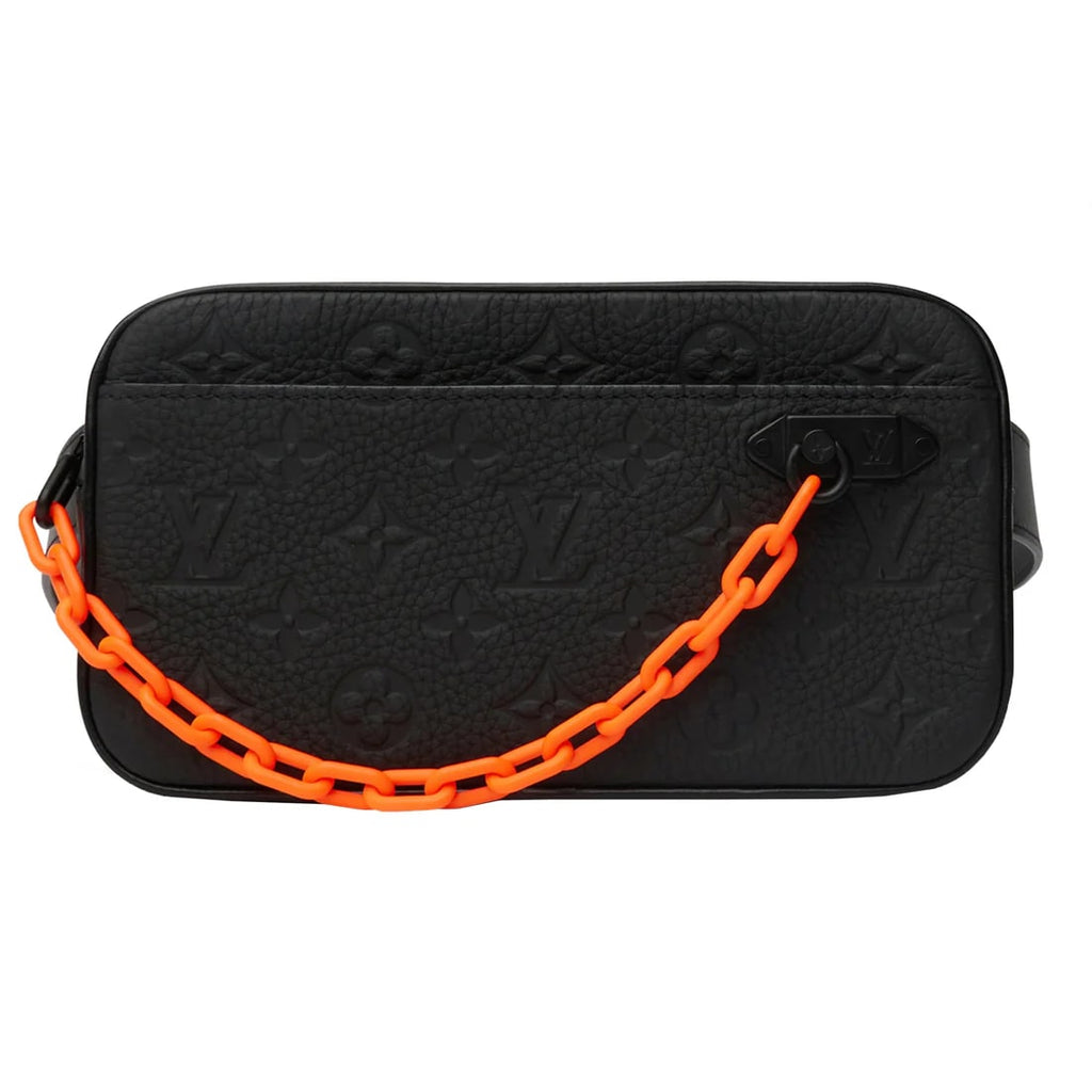 LOUIS VUITTON BLACK TAURILLON MONOGRAM LEATHER SOLAR RAY
