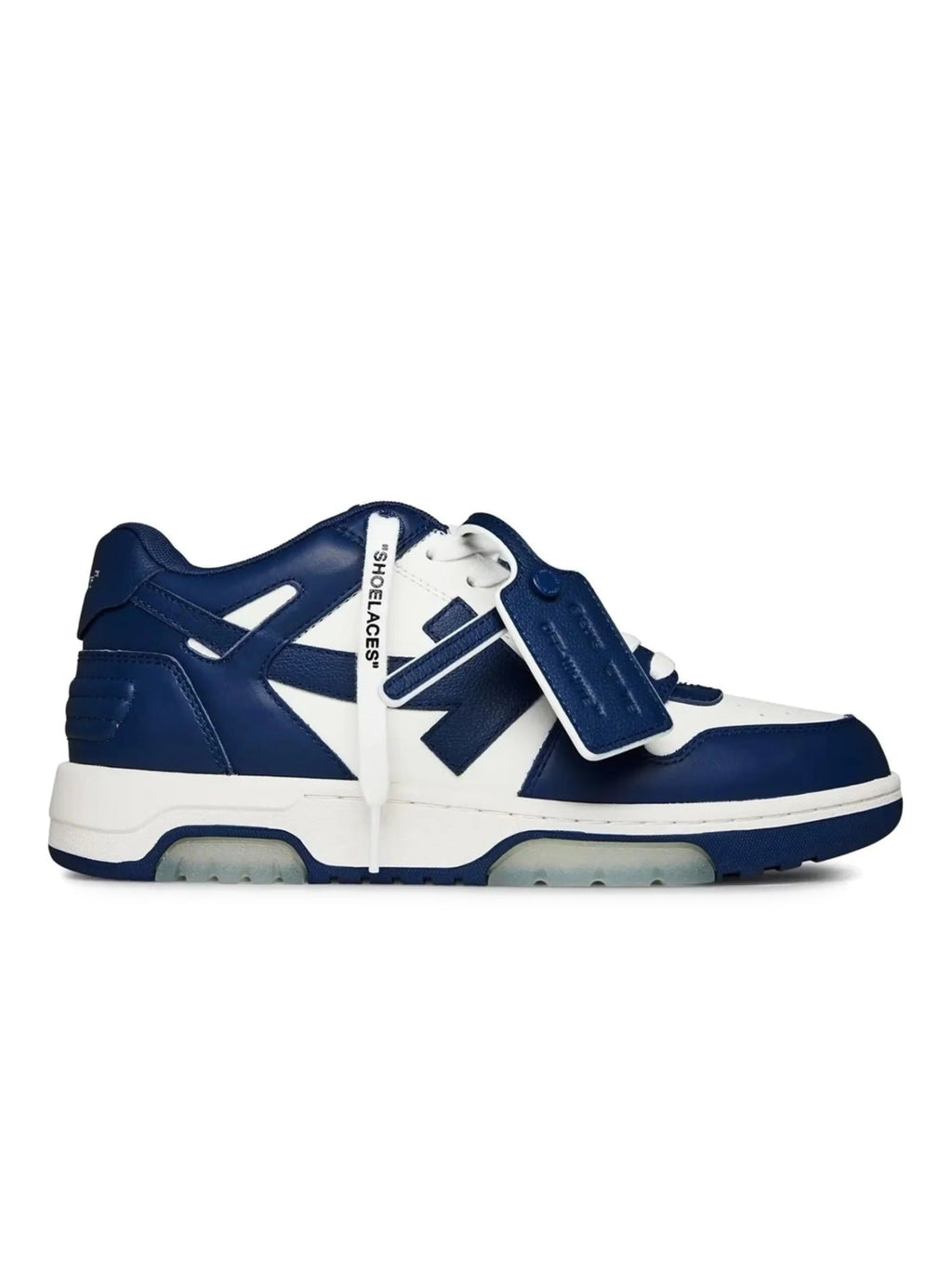 OFF WHITE OUT OF OFFICE NAVY BLUE WHITE SNEAKERS