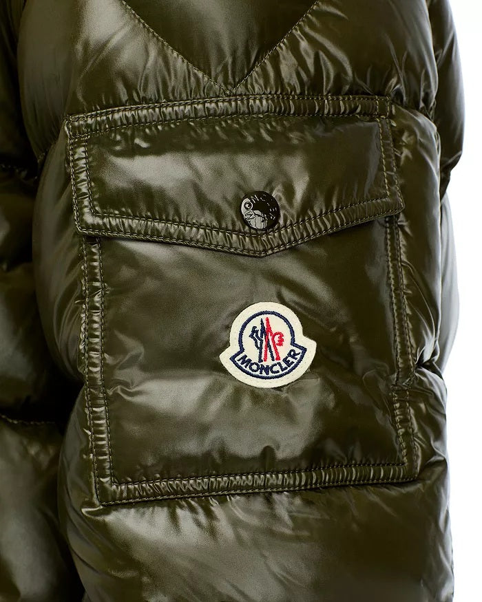 MONCLER MAYA DOWN JACKET KHAKI