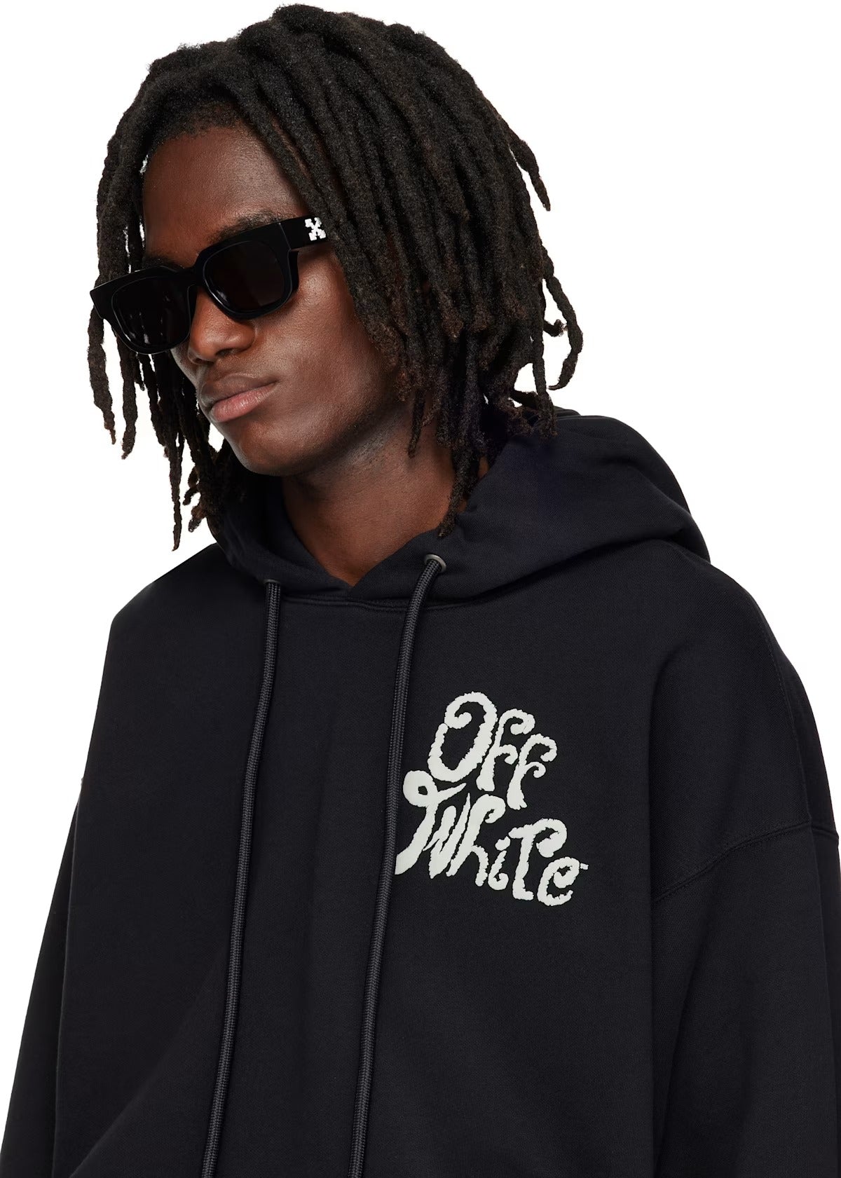 OFF WHITE BLACK ROCHESTER SUNGLASSES