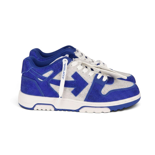 OFF WHITE OUT OF OFFICE CRYSTAL EMBELLISHED NAVY WHITE