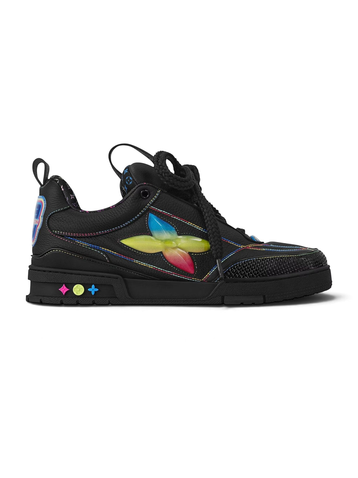 LOUIS VUITTON LV SKATE BLACK GRADIENT MONOGRAM FLOWER