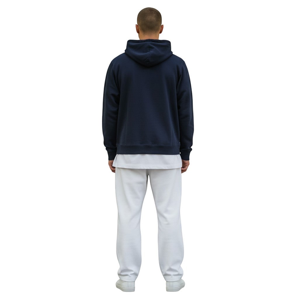 LOUIS VUITTON NAVY BLUE CLASSIC ZIP UP HOODIE