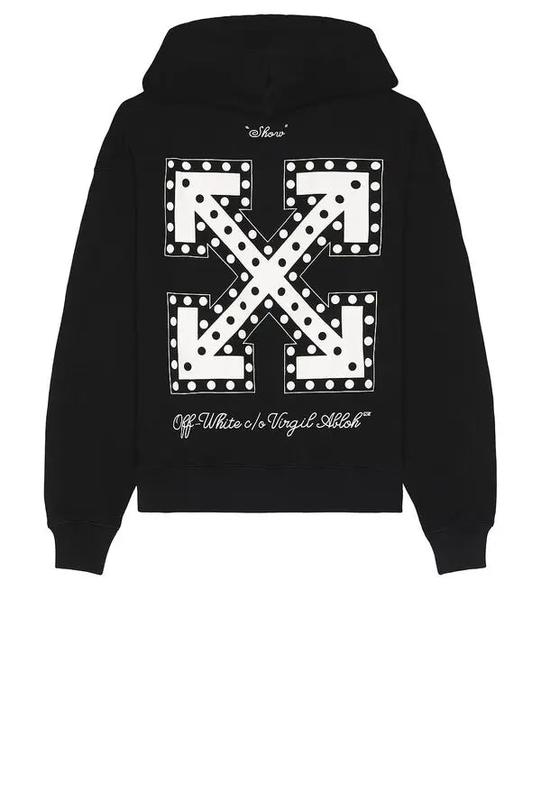 OFF-WHITE ARROW ASK LEGAL SKATE HOODIE