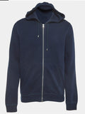 LOUIS VUITTON NAVY BLUE CLASSIC ZIP UP HOODIE