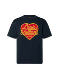 LOUIS VUITTON X NIGO INTARSIA JACQUARD BLUE T-SHIRT