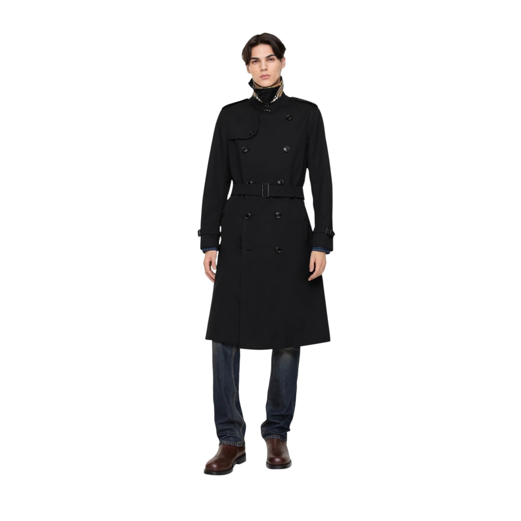 BURBERRY LONG KENSINGTON HERITAGE TRENCH COAT