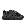 OFF-WHITE OUT OF OFFICE STRASS CRYSTAL EMBELLISHED BLACK