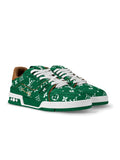 LOUIS VUITTON TRAINER GREEN MONOGRAM CALFSKIN SPEEDY P9