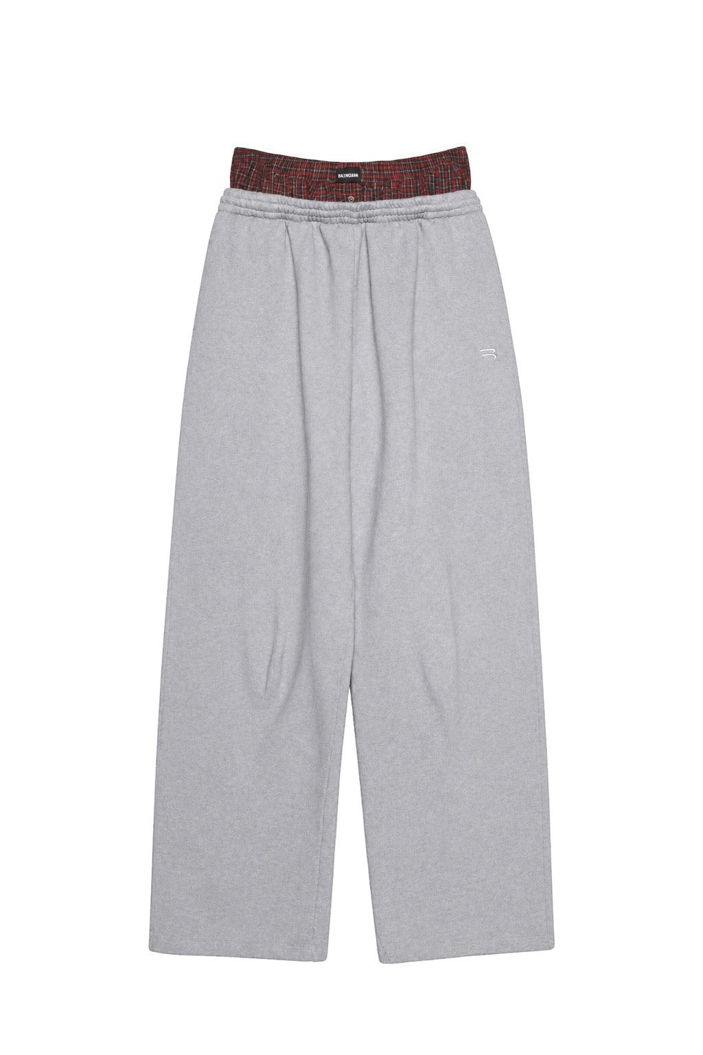 BALENCIAGA BOXERS SWEATPANTS OVERSIZED GREY