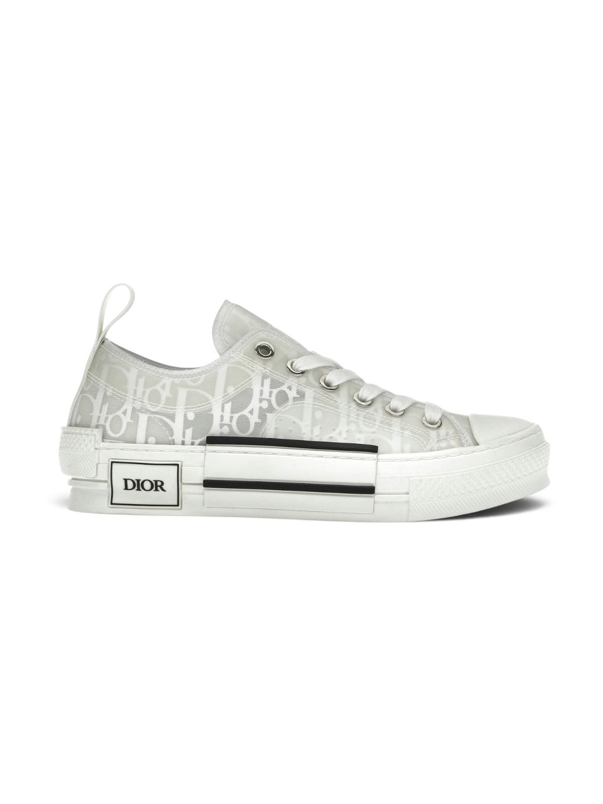 DIOR B23 OBLIQUE WHITE SNEAKERS LOW