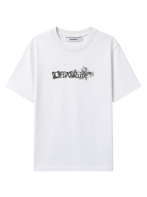 OFF WHITE HERALDIC ARROW SLIM T-SHIRT WHITE